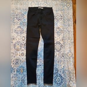Levis 710 Black Super skinny - size 27